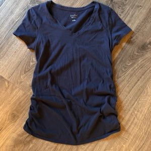 Blue Isabel Maternity Shirt